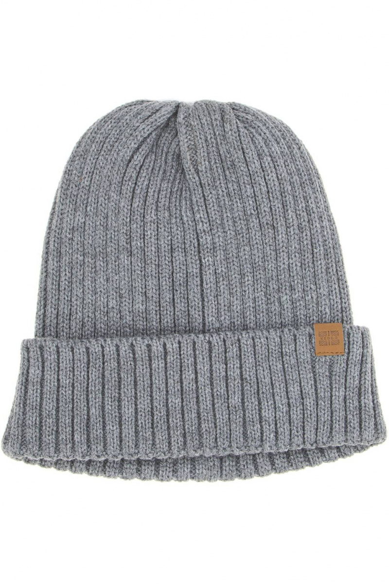 Фото Головные уборы  мужские Keddo  серый  акрил c11360