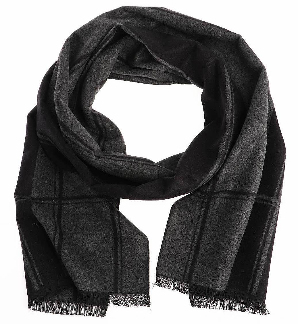 Фото Шарф  мужские Baden  черный  вискоза c11525