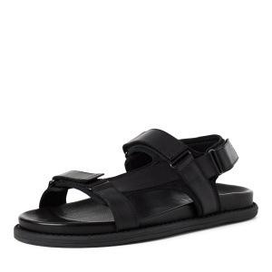 Сандалии  Marco Tozzi  черный  кожа F-401185