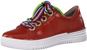 Фото Кеды  Jana  красный  иск. материал F-80816