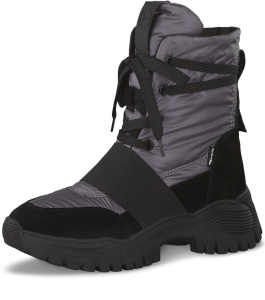 Фото Ботинки  Tamaris  лиловый  текстиль Z-90407