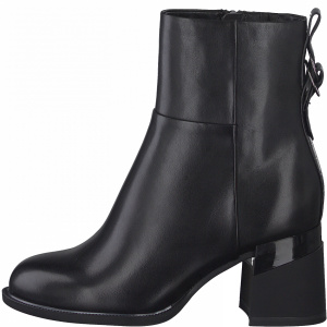 Фото Ботильоны  Tamaris  черный  кожа Z-100767 Фото Ботильоны  Tamaris  черный  кожа Z-100767