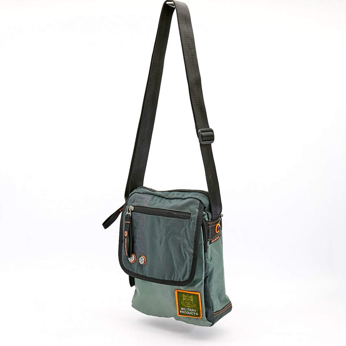 Фото Сумка  мужские Volunteer  серый  текстиль c11589-grey