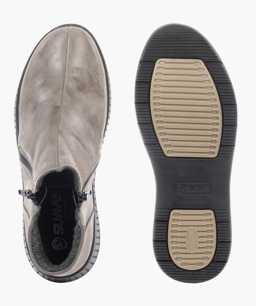 Фото Ботинки  Suave  серый,кожа/замша  Z-400784 Фото Ботинки  Suave  серый,кожа/замша  Z-400784