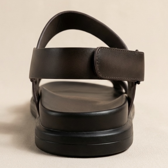 Фото Сандалии  Romitan  коричневый  кожа  F-401221