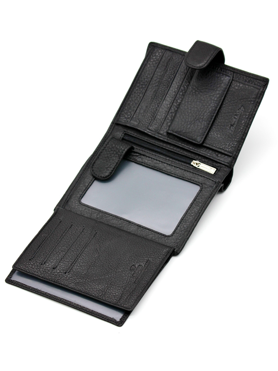 Фото Портмоне  мужские Doublecity  черный  кожа c12002