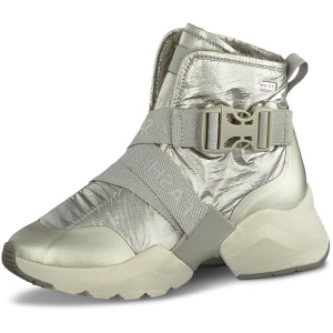 Фото Ботинки  Tamaris  серебряный  текстиль Z-90384