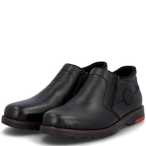 Фото Ботинки  Rieker  черный  кожа  Z-401065 Фото Ботинки  Rieker  черный  кожа  Z-401065