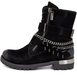 Фото Ботинки  Betsy  черный  нубук искуств. Z-8376