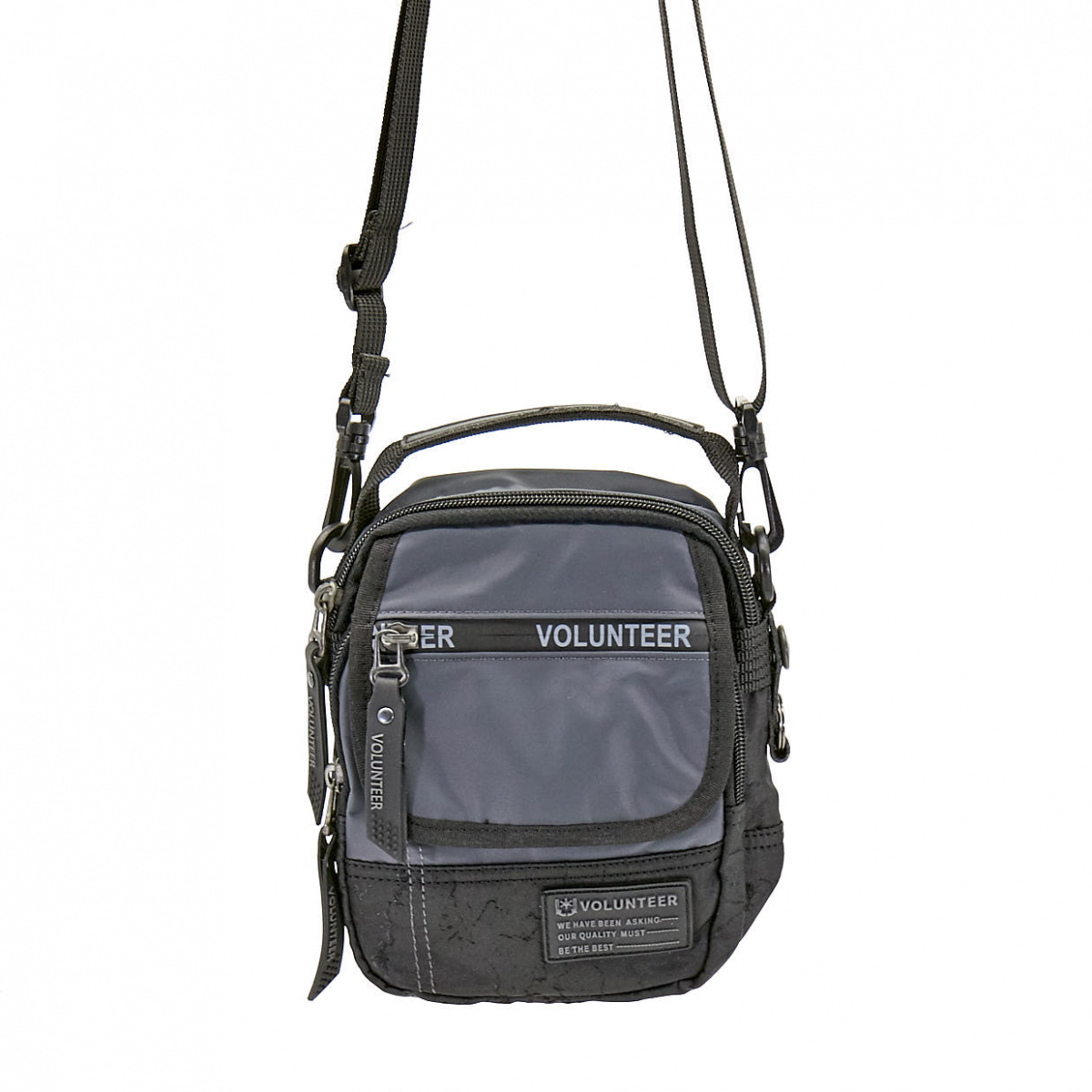 Фото Рюкзак  мужские Volunteer  серый  текстиль c11600-grey
