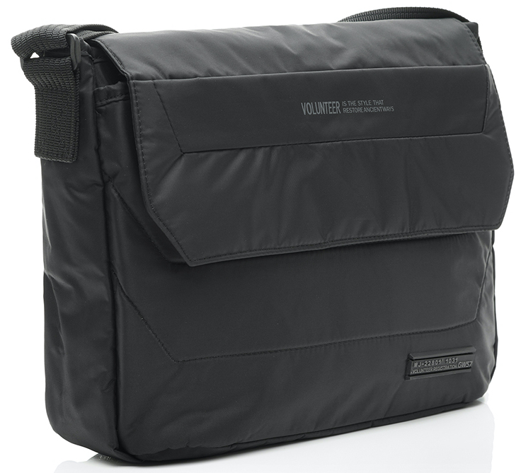 Фото Сумка  мужские Volunteer  черный  текстиль c11606