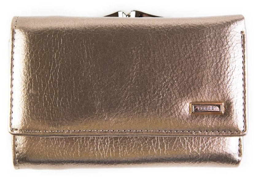 Фото Кошелек  женские Coscet  золотой  кожа искусств. c11988