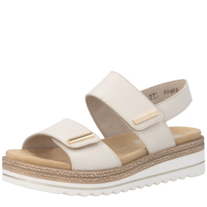 Фото Босоножки  Remonte бежевый кожа F-401112