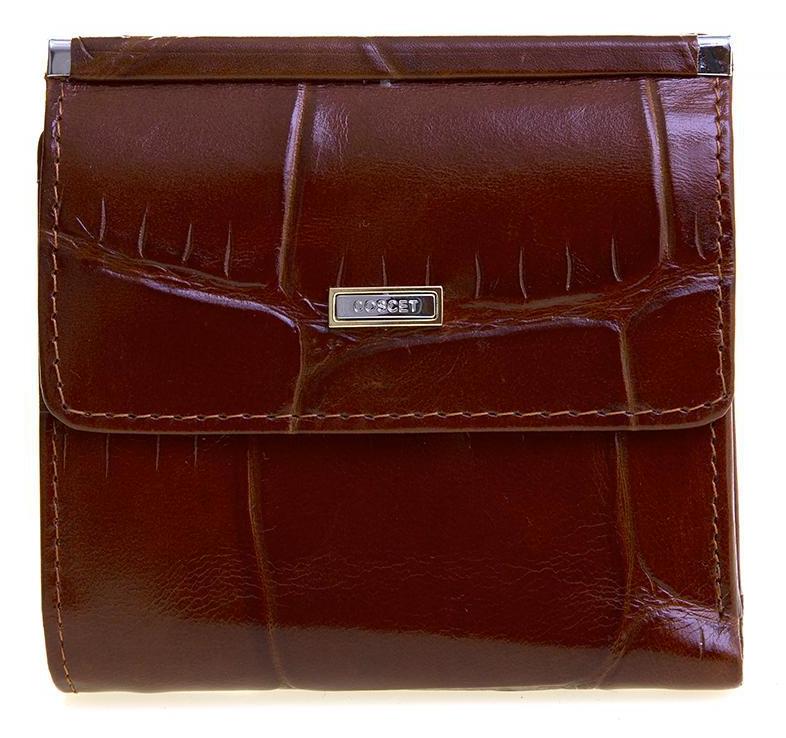 Фото Кошелек  женские Coscet  коричневый  кожа c09845