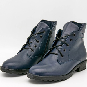 Ботинки  Romer  синий  кожа Z-100875