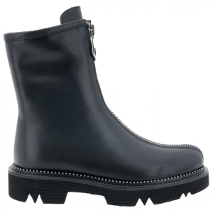 Фото Ботильоны  Baden  черный  кожа Z-100753 Фото Ботильоны  Baden  черный  кожа Z-100753