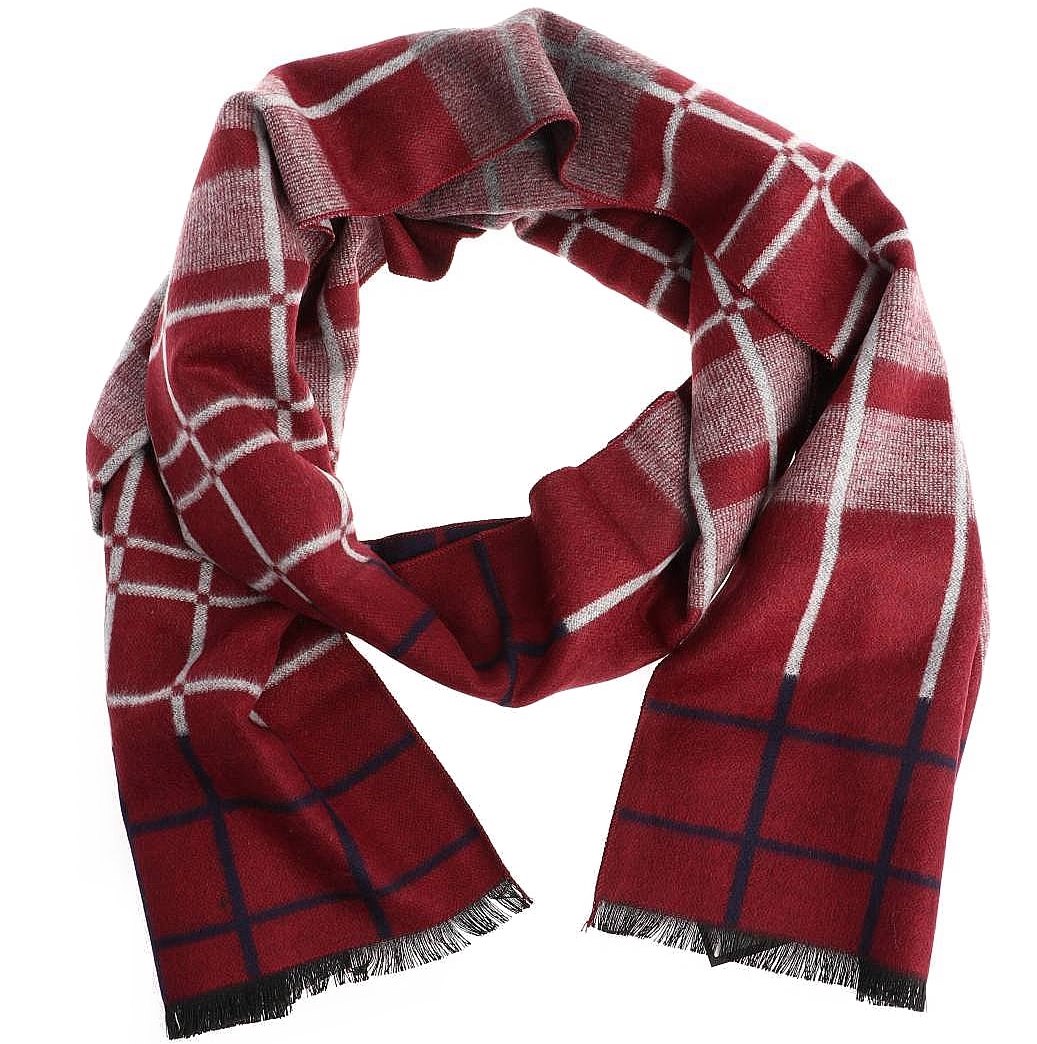 Фото Шарф  мужские Baden  бордовый  вискоза c11537