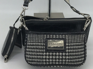 Фото Сумка  Ermanno Scervino  черный  кожа искусств. c09315-black