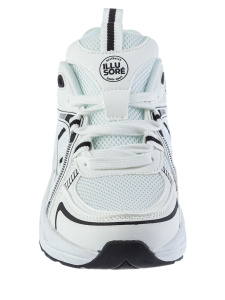 Кроссовки  Baden  белый  кожа искусств. F-400985