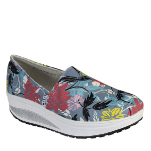 Фото Слипоны  MYSET  мультицвет  текстиль F-90603