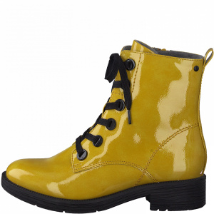 Ботинки  Jana  желтый  кожа искусств. Z-100524