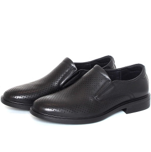 Фото Туфли мужкие Dino Ricci черный кожа  F-400958