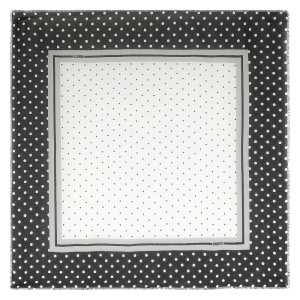 Фото Платок Fabretti черно-белый  c15670