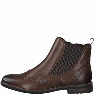 Ботинки  Marco Tozzi  коричневый  кожа Z-100315
