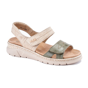 Сандалии  Suave бежевый кожа  F-400800