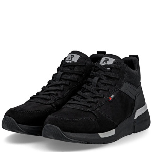 Фото Ботинки  Rieker  черный  кожа/кожа искусств.  Z-401068 Фото Ботинки  Rieker  черный  кожа/кожа искусств.  Z-401068