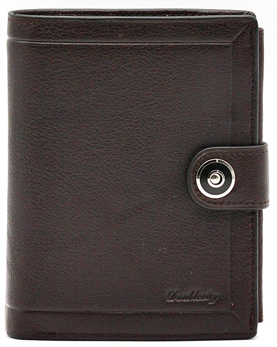 Фото Портмоне  мужские Doublecity  коричневый  кожа c11949