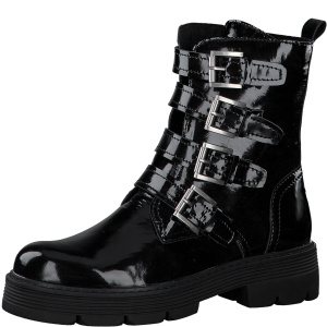 Ботинки  Marco Tozzi  черный  кожа Z-90103