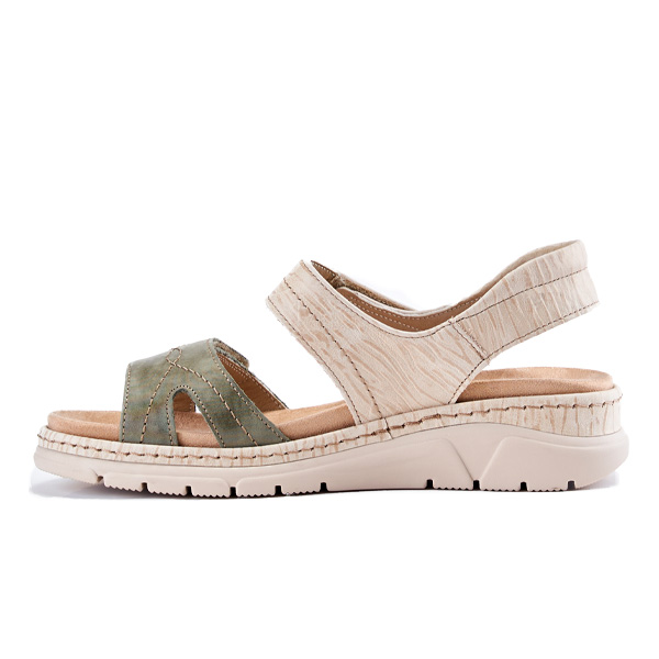 Фото Сандалии  Suave бежевый кожа  F-400800