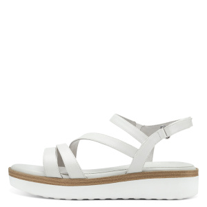 Фото Босоножки  Tamaris  белый  кожа F-200653