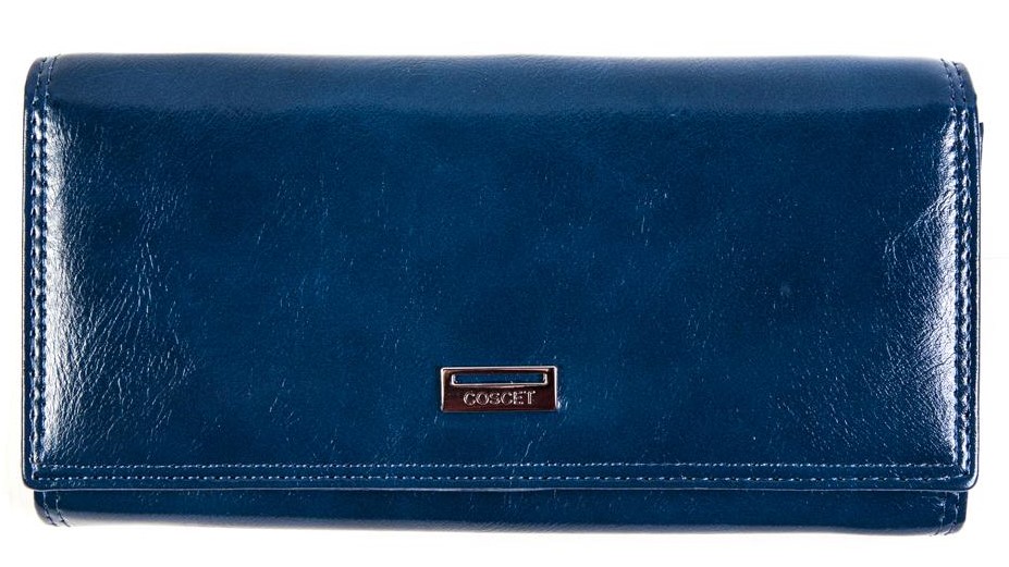 Фото Кошелек  женские Coscet  синий  кожа искусств. c11975