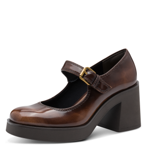 Фото Туфли  Tamaris  коричневый  кожа искусств.  Z-400957
