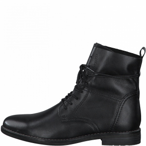 Фото Ботинки  Marco Tozzi  черный  кожа Z-100310 Фото Ботинки  Marco Tozzi  черный  кожа Z-100310