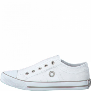 Фото Кеды  S.Oliver  белый  текстиль F-90446