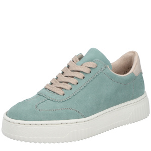 Кроссовки  Rieker  зеленый  кожа/кожа искусств. F-401106