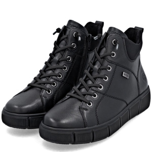 Ботинки  Remonte  черный  кожа/кожа искусств. Z-400831