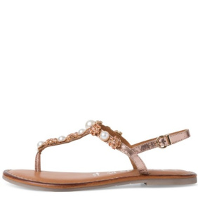 Фото Сандалии  Tamaris  розовый  кожа F-100275