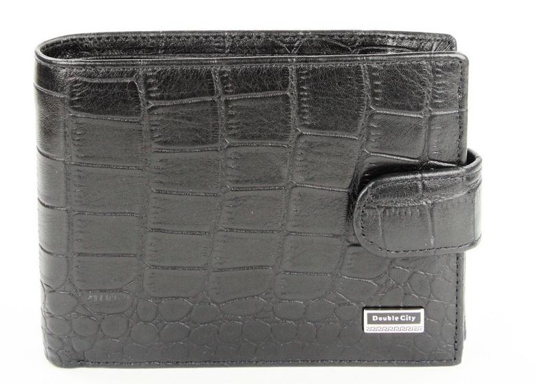 Фото Портмоне  мужские Doublecity  черный  кожа c11950