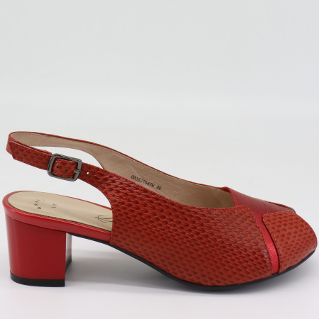 Босоножки  Balex  красный  кожа F-7404 фото в интернет-магазине | Omadey.ru