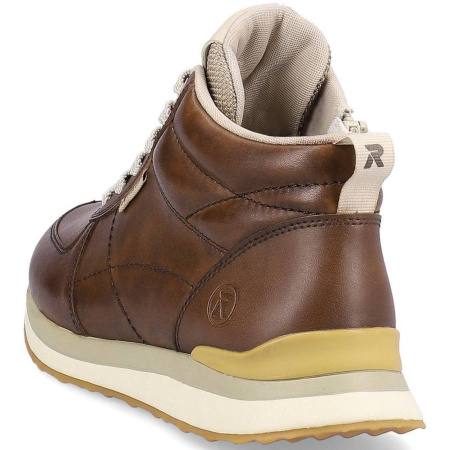 Кроссовки  Rieker  коричневый  кожа/текстиль Z-400070 фото в интернет-магазине | Omadey.ru