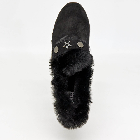 Туфли  Betsy  черный  замша искусств./искусств.мех Z-7146 фото в интернет-магазине | Omadey.ru