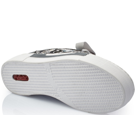 Кеды  Rieker  синий  кожа искусств. F-7711 фото в интернет-магазине | Omadey.ru