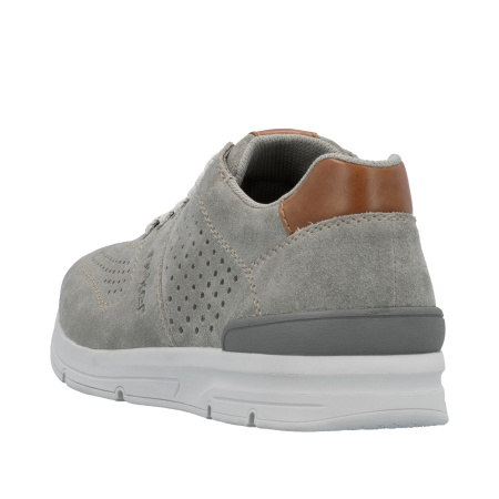 Кроссовки  Rieker  серый  кожа/кожа искусств. F-400059 фото в интернет-магазине | Omadey.ru