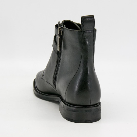 Ботинки  MYSET  черный  кожа Z-90587 фото в интернет-магазине | Omadey.ru