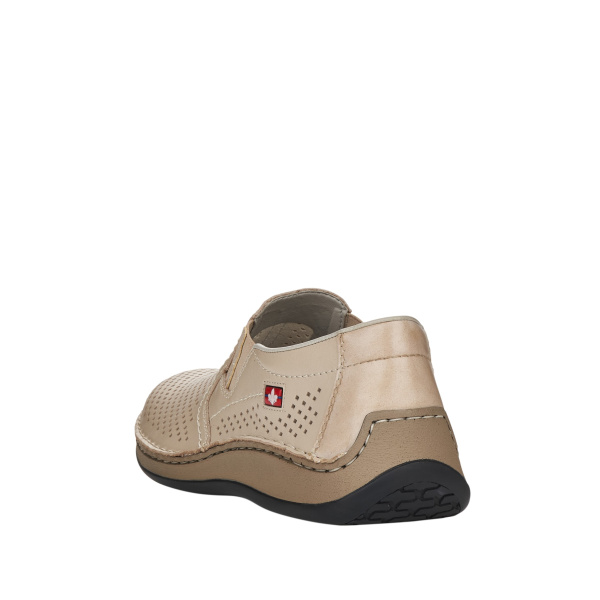 Фото Туфли  Rieker  бежевый  кожа/кожа искусств. F-400111