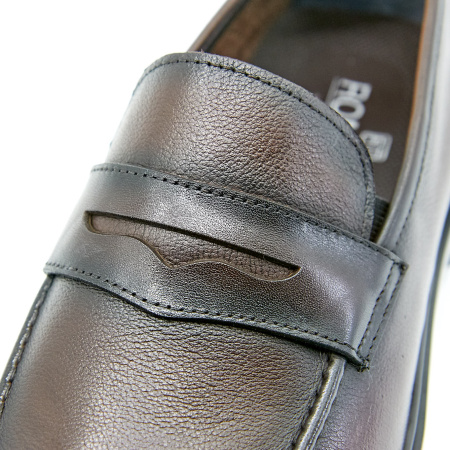 Туфли  Romitan  коричневый  кожа Z-100687 фото в интернет-магазине | Omadey.ru